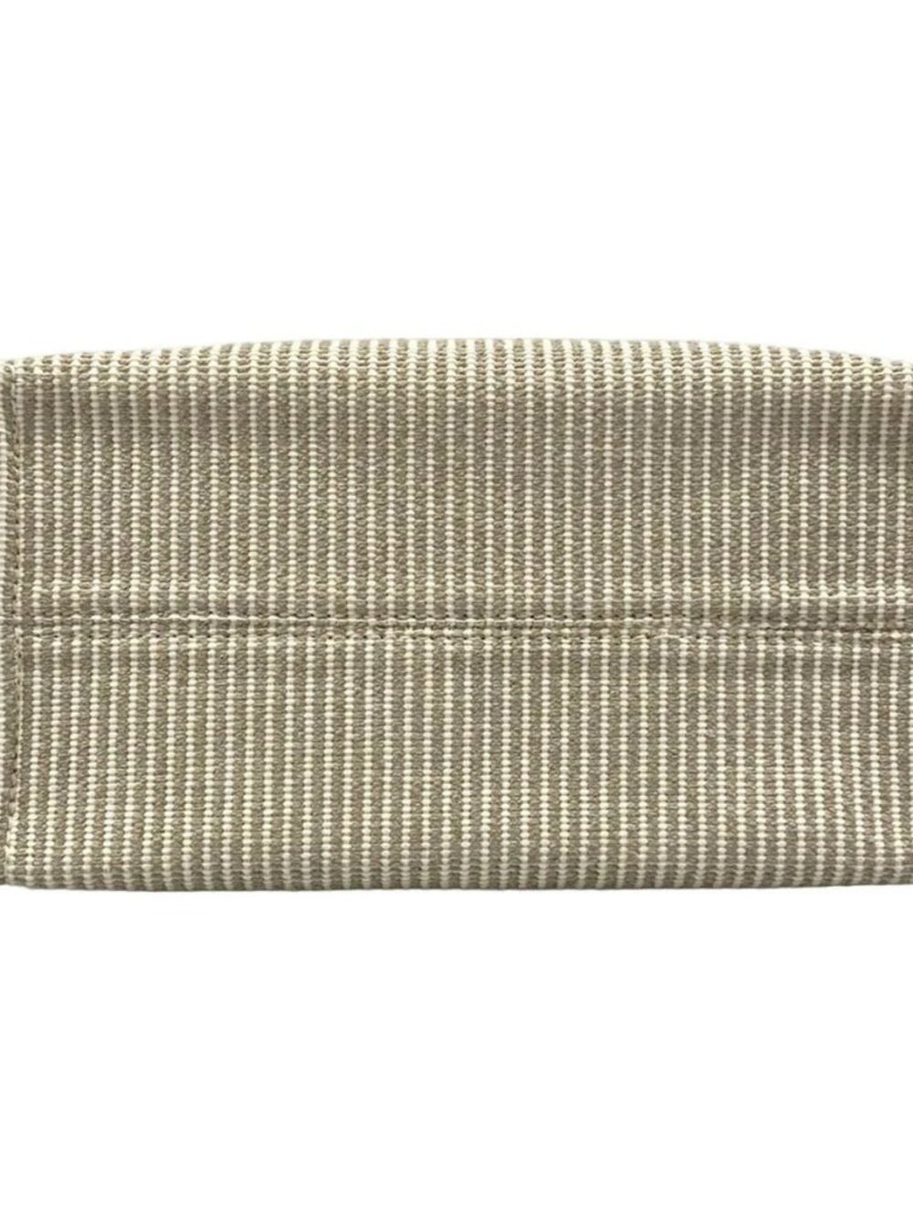 CELINE Small Hippopotamus 199162FEE.02BG White Gray Brown Textile Calf Skin - Picture 5 of 15